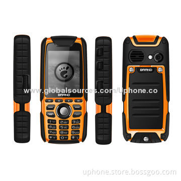 Cheapest GSM Mobile Phones with 2-inch LCD, Dual-SIM Cards, Shock-proof, Dust-proof